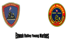 Day - 4 Recruit Training - Etowah Valley Young Marines