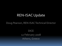 Daily Weather Report - REN-ISAC