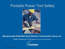Portable Power Tool Safety