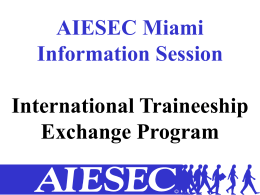 Aiesec - Miami University