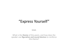 "Express Yourself"