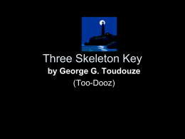 Three Skeleton Key - CRD 412-003