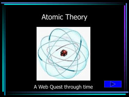 atomic Theory Quest