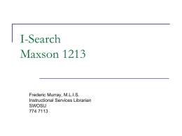 I-Search PPT