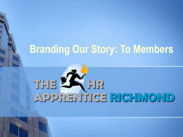 THE HR APPRENTICE RICHMOND