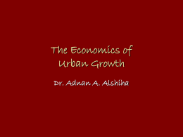 The Economics of Urban Growth
