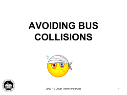 Avoiding Bus Collisions Presentation