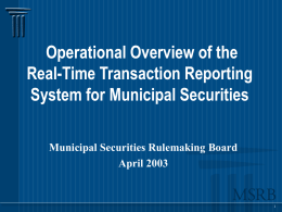 What is Real-Time Transaction Reporting?
