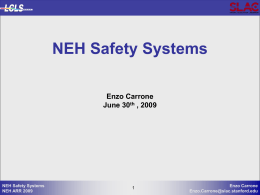 NEH Safety Systems