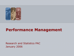Interoperability Performance Management