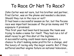 Carter Racing.