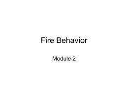 Fire Behavior - evfd
