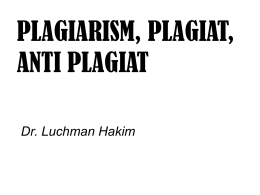 Dr. Luchman Hakim