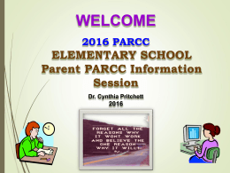 Parent Information Sessions-Elementary