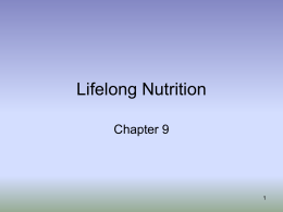 Lifelong Nutrition - Beulah School District 27