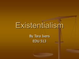 Existentialism - edu-513