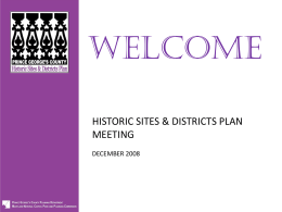 what is historic preservation? - Prince George`s County Planning