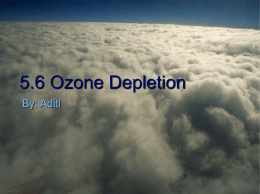5.6 Ozone Depletion