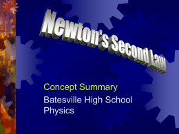 PowerPoint Presentation - Batesville Community School