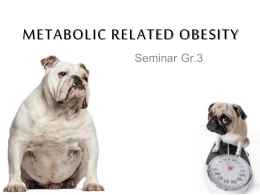 Metabolic relate obesity