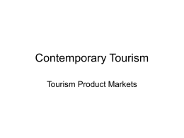Contemporary Tourism - Goodfellow Publishers