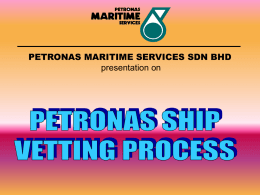 PETRONAS MARITIME SERVICES SDN BHD