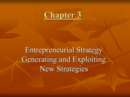 Chapter 3 The Individual Entrepreneur