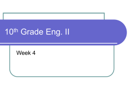 this week`s assignment schedule.