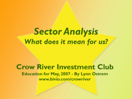 Public/Education Assignments/Ed May 07 Sector Analysis