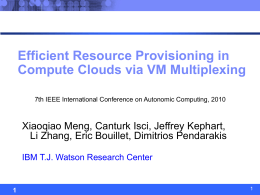 VM multiplexing