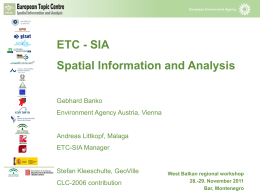 Session 4_ETC spatial information and analysis_29NOV2011