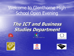 Welcome to Glenthorne High School Open Evening