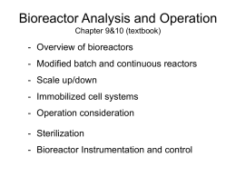 lecture notes-bioreactor design and operation
