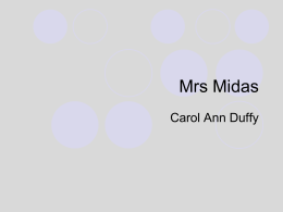 Mrs Midas