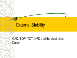 External Stability