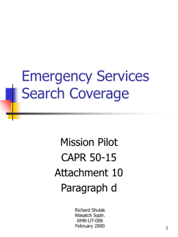 Emergency Services Electronic Searches - 7