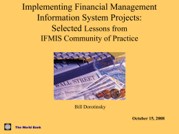 Implementing Financial Management Information Systems