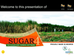 Sugar4 Overview - Homres System Innovators, Inc.