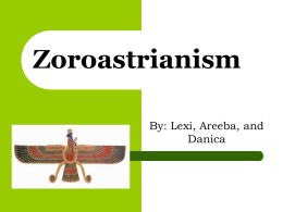 Zoroastrianism Powerpoint