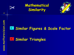 Scale factors - Mathsrevision.com