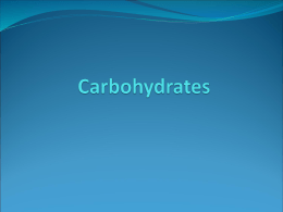 3 Carbohydrates Fill in the Blanks - mrs