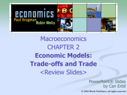 Economic Models - Continental Economics Institute