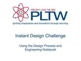 U1 Instant Design Challenge: Paper Bridge