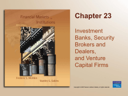 Investment Banking Chapter 23