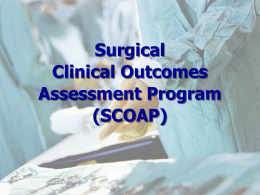 SCOAP - Washington State Hospital Association