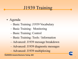 J1939 Training
