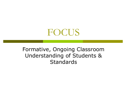 focus - Arch Ford Education Service Cooperative