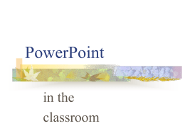 How to make a PowerPoint show