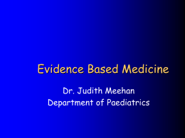 evidence-based