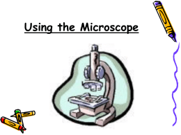 Microscope measurement PowerPoint